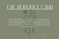 Fabrica Street Flowers Bouquet Card